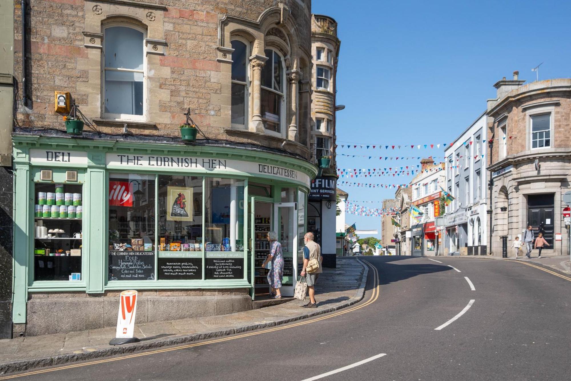 Modern Central One Bedroom Apartment In Penzance Exterior foto